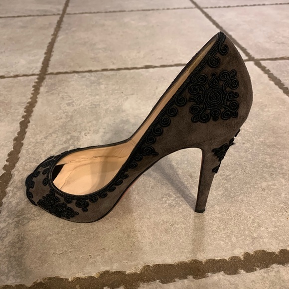 Christian Louboutin Very Brode 120 Suede - 37 - Picture 5 of 15